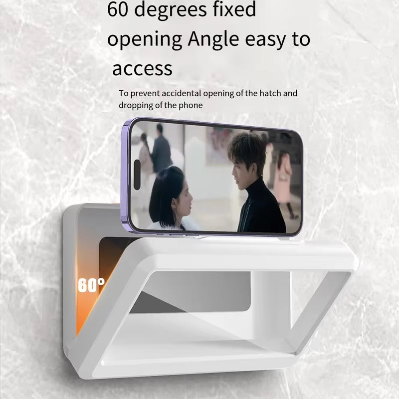 Fixed Shower Phone Holder 360 Rotation Waterproof and Anti-Fog Mobile Phone Case Mobile Phone Case for Bathroom Shower
